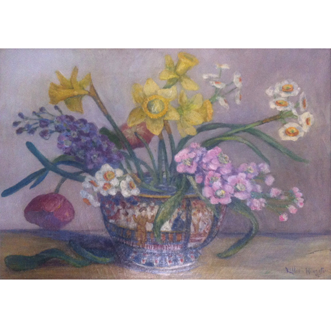 Bouquet In Chinese Vase <span>ANDREA KRISHNAPPA</span>