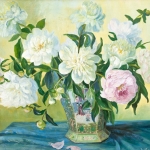 Peonies In Chinese Vase <span>NANCY GALLERY</span>