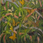 Butterflies and flowers <span>DALY/STEUBE FAMILY</span>
