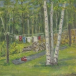 Clothes Line, Magog <span>IN PRIVATE COLLECTION</span>