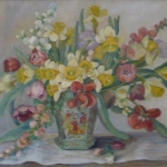 Varied Bouquet In Chinese Vase <span>COLIN STAIRS</span>